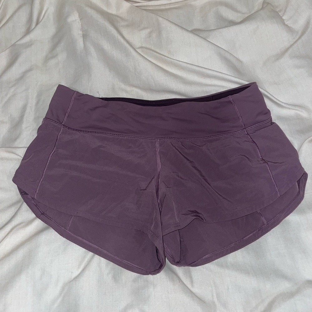 Lululemon speed up shirts 2.5”